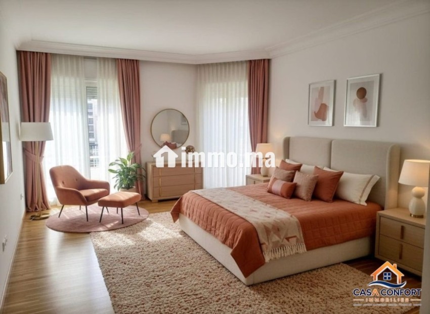 Location Appartement 3 chambres vide de 178 m² en longue durée Racine Casablanca - Location Immobilier - Casablanca - photo 1