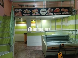 للبيع محل تجاري مجهز بالكامل بسلا، لعيايدة - Local commercial à vendre - Sale