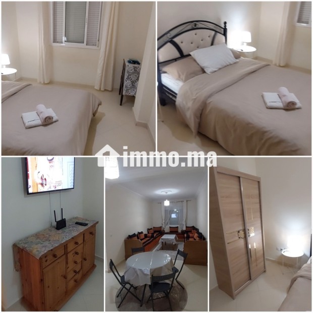شقة مفروشة للإيجار بمجمع المدينة كوماريسبا بلباشير طنجة - Location Immobilier - Tanger - photo 1