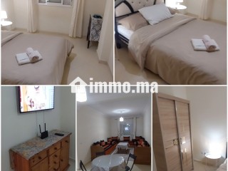 شقة مفروشة للإيجار بمجمع المدينة كوماريسبا بلباشير طنجة - Appartement à louer - Tanger