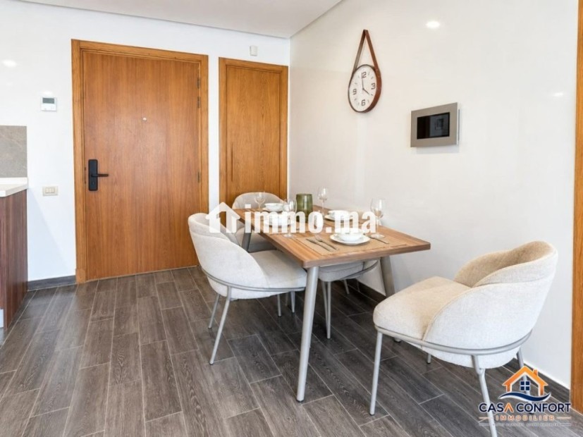 Location longue durée Studio de luxe meublé de 60 m² à la Marina, Casablanca - Location Immobilier - Casablanca - photo 3