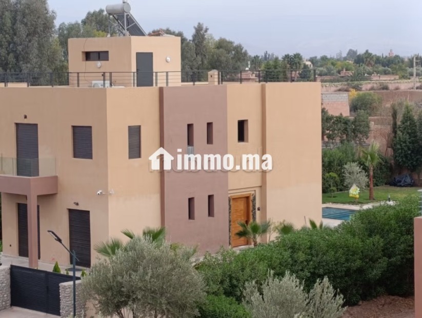Villas Isolées Finies Livrables ds une résidence - Vente Immobilier - Marrakech - photo 2