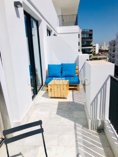 Studio meublé à la location à la ferme bretonne terrasse - Location Immobilier - Casablanca - photo 1