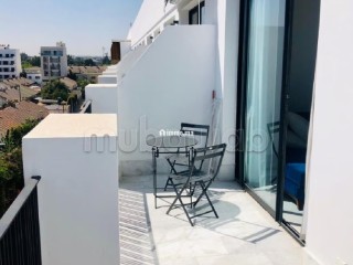 Studio meublé à la location à la ferme bretonne terrasse - Terrain à louer - Casablanca