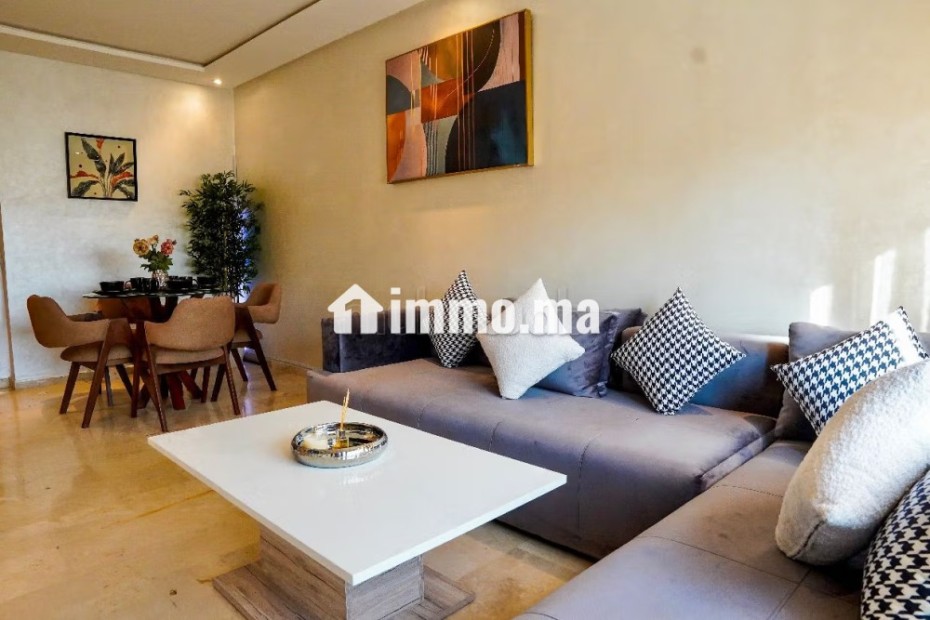 Appartement 2 chambres salon centre de Guiliz - Vente Immobilier - Marrakech - photo 2