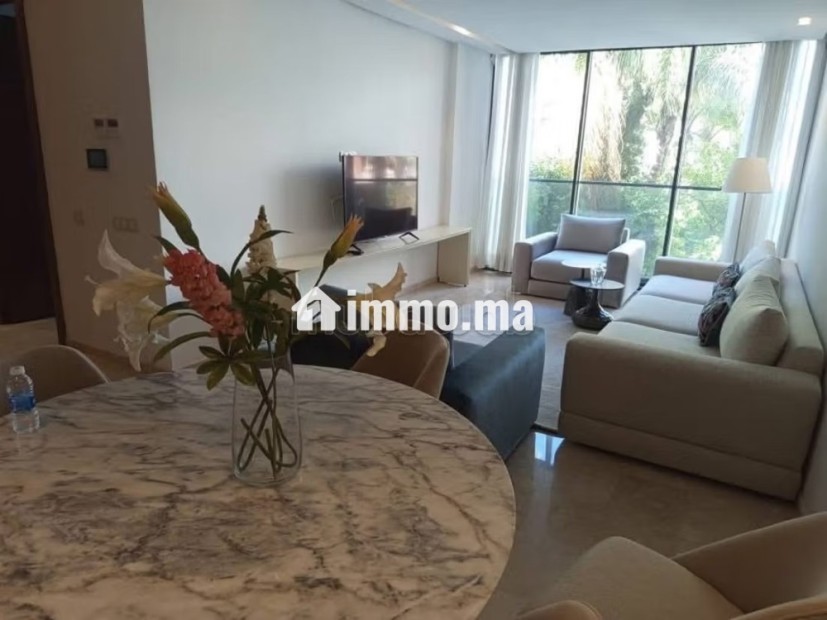 Location d'un appartement à Casablanca Finance City. 3 chambres. Bien meublé - Location Immobilier - Casablanca - photo 1