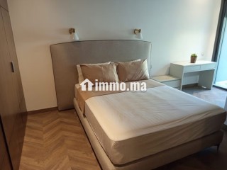 Location d'un appartement à Casablanca Finance City. 3 chambres. Bien meublé - Appartement à louer - Casablanca