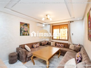 Bel appartement meublé de 78 m² à louer – Route de Casablanca - Appartement à louer