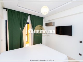Appartement meublé moderne à louer au 4ème étage, Gueliz - Appartement à louer