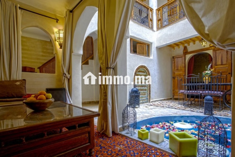 Riad de 150m2 Titrè mueblé en Assouel - Vente Immobilier - Marrakech - photo 1