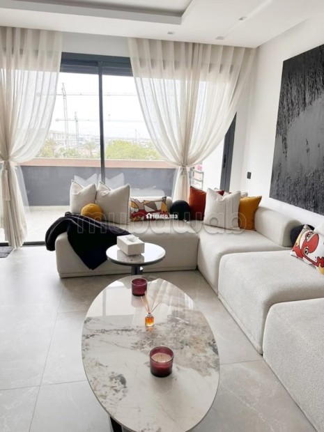 Luxueux Appartement Meublé à Louer Dar Bouazza - Location Immobilier - Dar Bouazza - photo 1