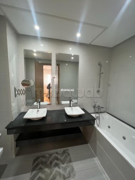 Appartement meublé de 90 m² à louer Hay Riad - Location Immobilier - Rabat - photo 6