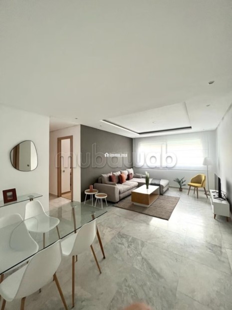 Appartement meublé de 90 m² à louer Hay Riad - Location Immobilier - Rabat - photo 7
