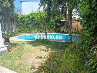 Location villa haut standing Rabat Hassan - Villa à louer - Rabat