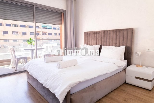 Appartement bien équipées avec piscine - Location Vacances - Marrakech - photo 3