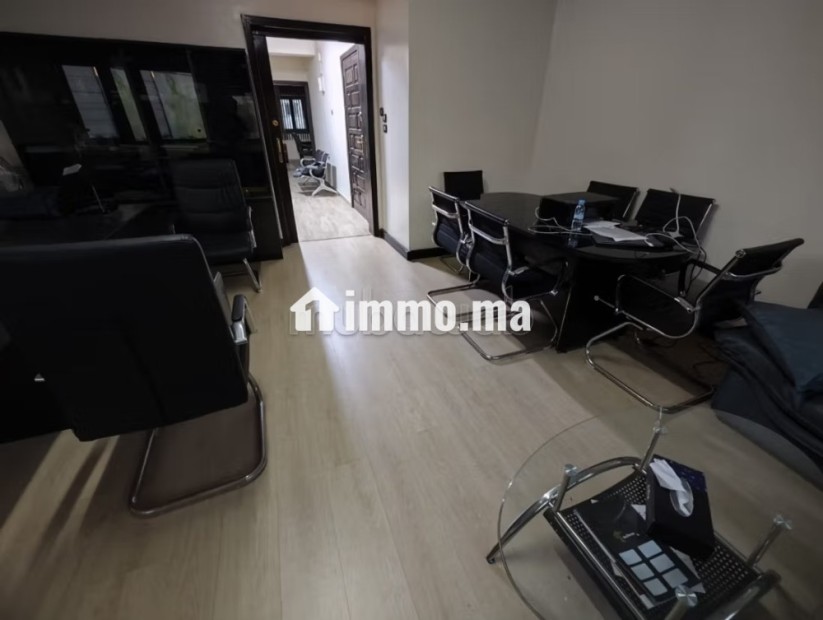 Bureau 87m2 à louer équipé Maarif face zara - Location Immobilier - Casablanca - photo 6