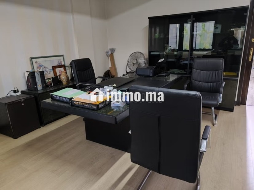 Bureau 87m2 à louer équipé Maarif face zara - Location Immobilier - Casablanca - photo 8