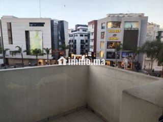 Bureau 87m2 à louer équipé Maarif face zara - Bureau à louer - Casablanca