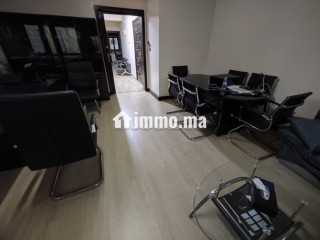 Bureau 87m2 à louer équipé Maarif face zara - Bureau à louer - Casablanca