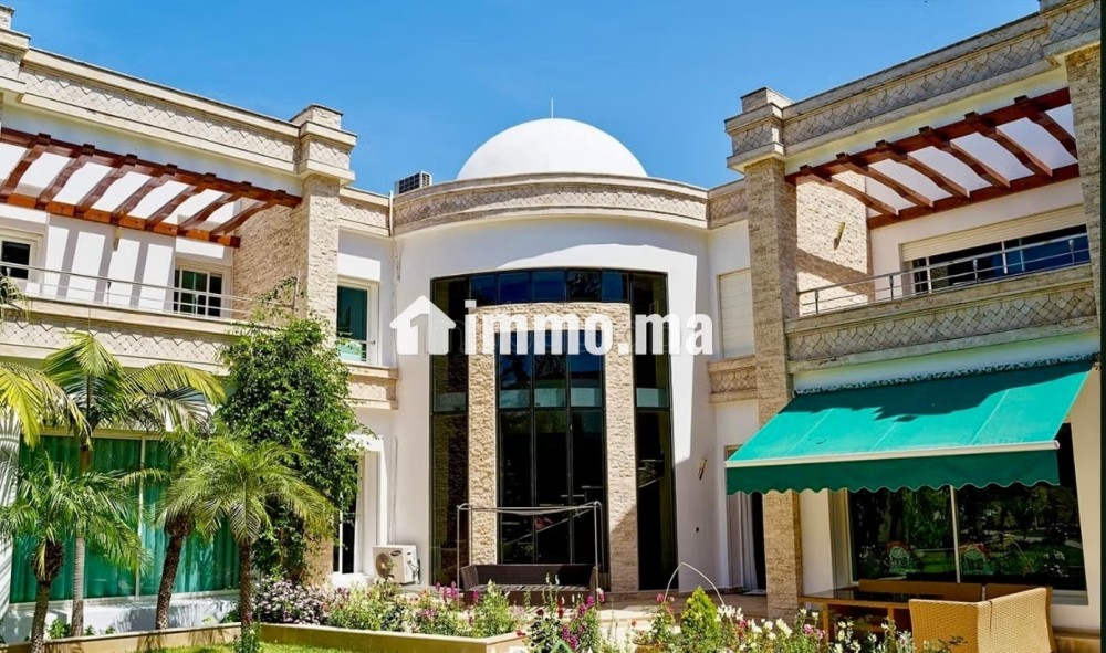 Villa de Luxe Meublée à Louer – Orangeraie de Souissi Rabat - Location Immobilier - Rabat - photo 1