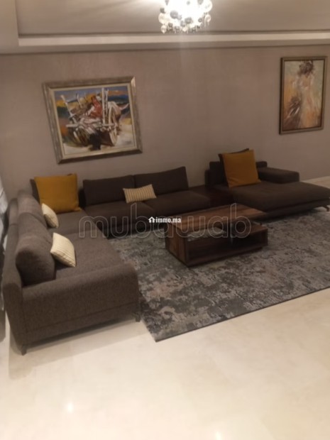 A louer un bel appartement meublé avec terrasse - Location Immobilier - Casablanca - photo 1