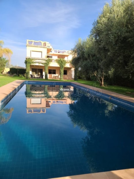 Villa de haut standing à louer à Route de l'Ourika. 4 chambres agréables - Location Immobilier - Marrakech - photo 1