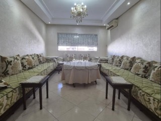 Agdal – Appart meublé 3 ch. Proche gare - Appartement à louer - Rabat