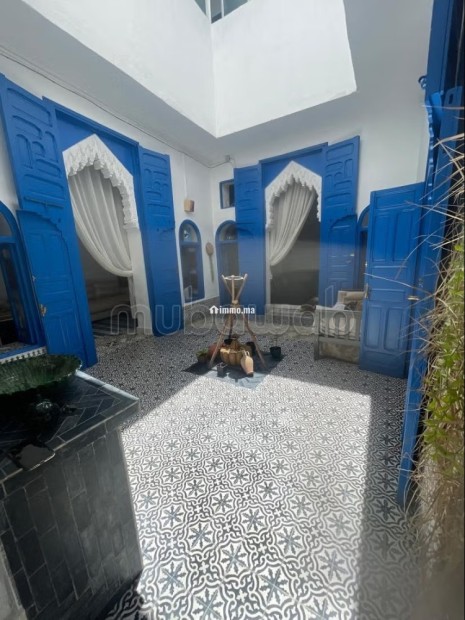 Riad pour location saisonnière à Médina. 4 chambres. Porte blindée, salon marocain - Vente Immobilier - Rabat - photo 1