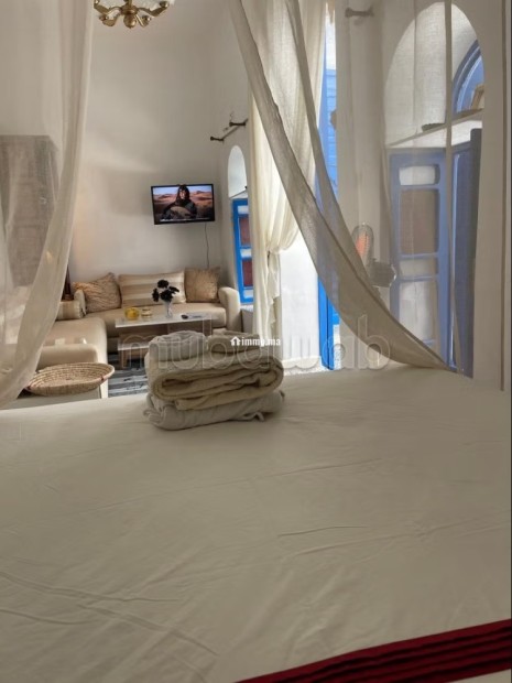 Riad pour location saisonnière à Médina. 4 chambres. Porte blindée, salon marocain - Vente Immobilier - Rabat - photo 3