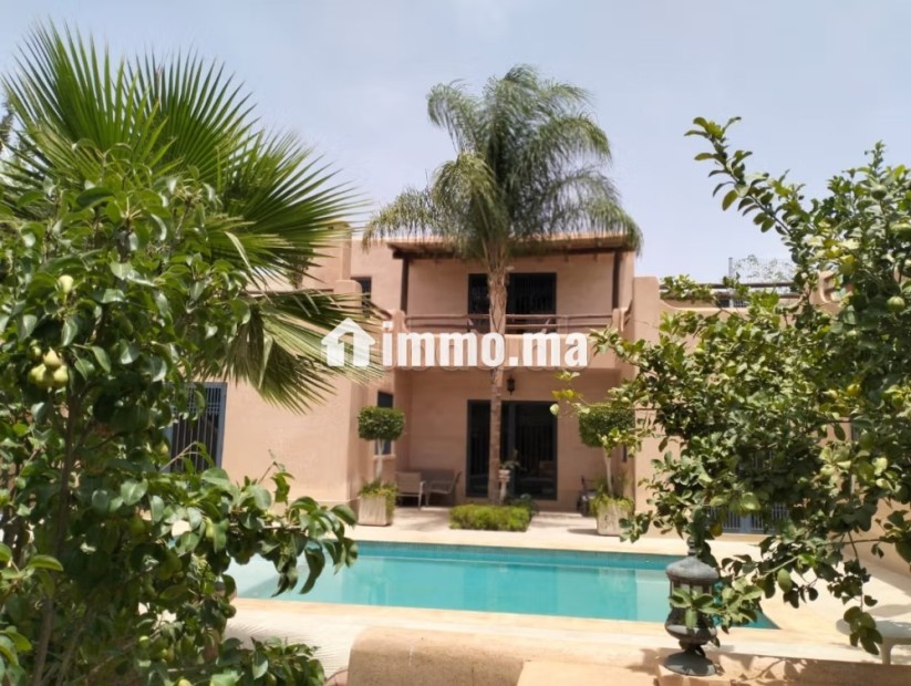 Villa Location Longue Durée - Location Immobilier - Marrakech - photo 1