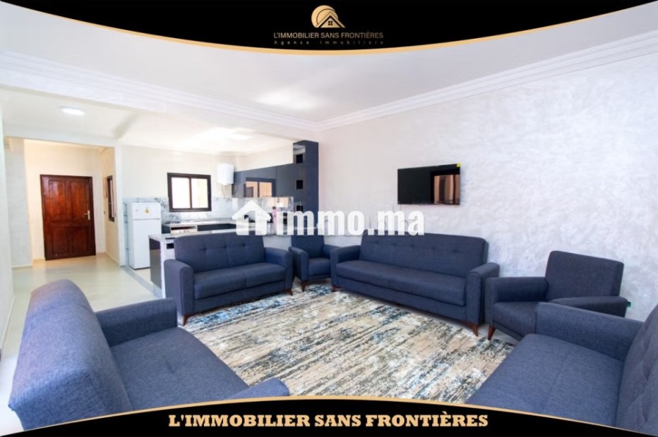 Appartement meublé neuf 90m² à louer à Hay Charaf - Location Immobilier - Marrakech - photo 1