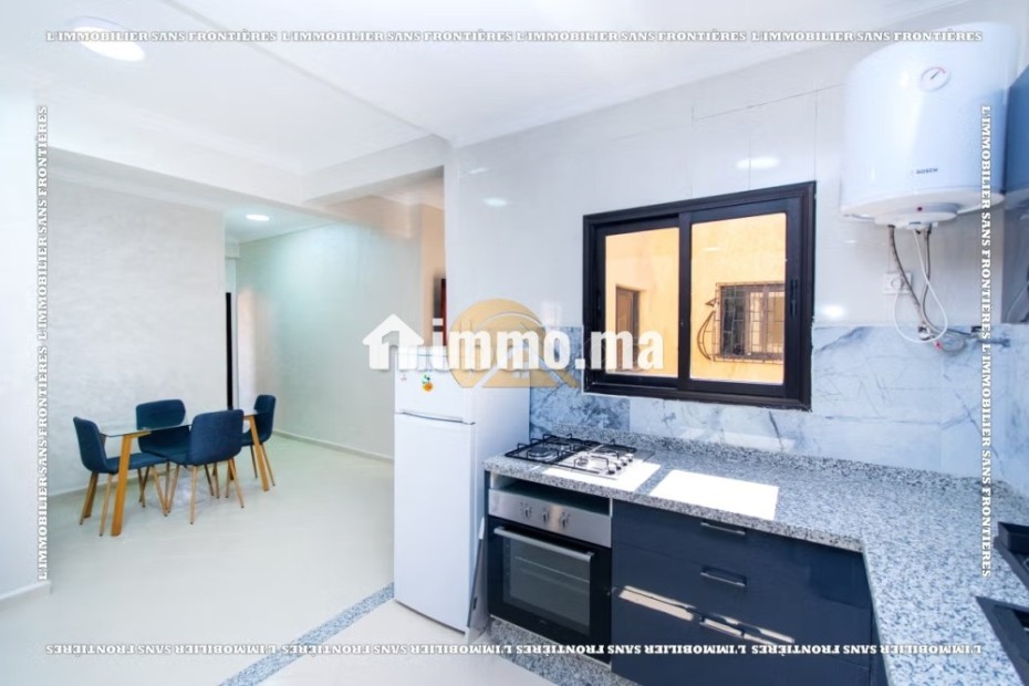 Appartement meublé neuf 90m² à louer à Hay Charaf - Location Immobilier - Marrakech - photo 8