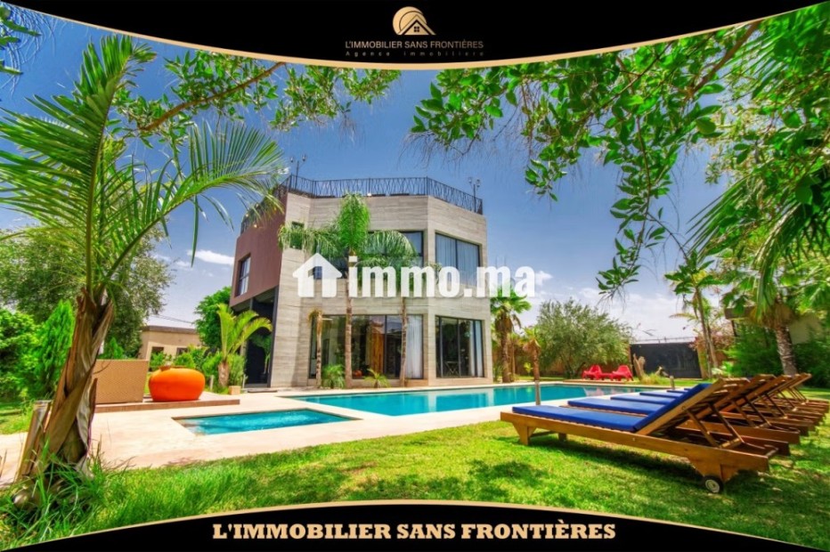 Villa de charme meublée à louer, avec piscine privée – Route de Ouarzazate Km 11 - Location Immobilier - Marrakech - photo 1