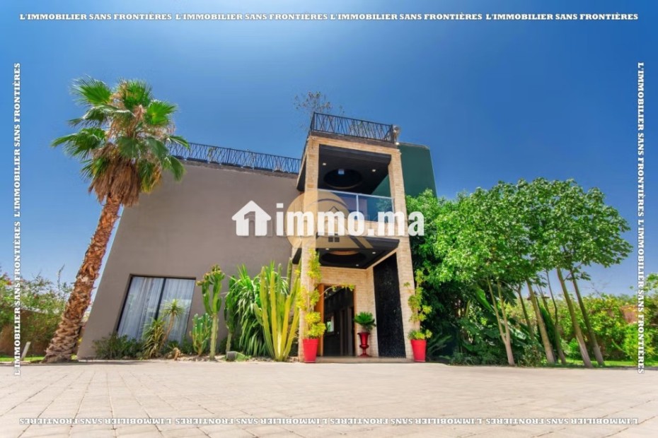 Villa de charme meublée à louer, avec piscine privée – Route de Ouarzazate Km 11 - Location Immobilier - Marrakech - photo 2