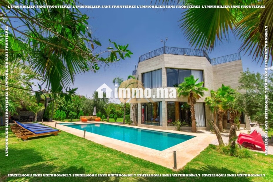 Villa de charme meublée à louer, avec piscine privée – Route de Ouarzazate Km 11 - Location Immobilier - Marrakech - photo 3