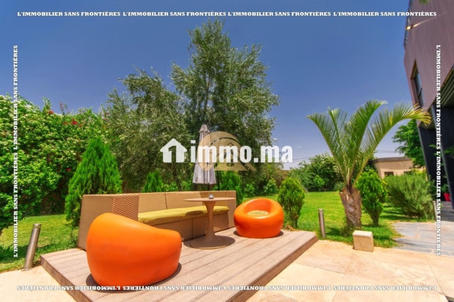 Villa de charme meublée à louer, avec piscine privée – Route de Ouarzazate Km 11 - Location Immobilier - Marrakech - photo 4