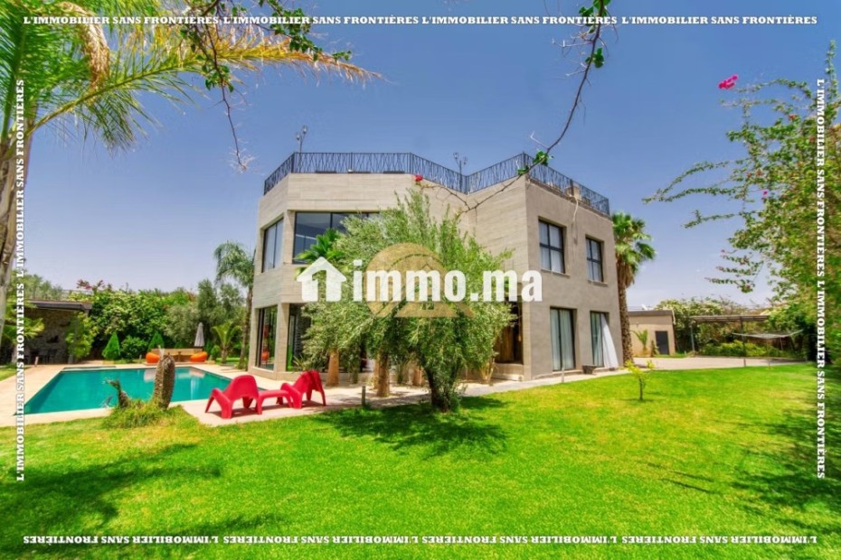 Villa de charme meublée à louer, avec piscine privée – Route de Ouarzazate Km 11 - Location Immobilier - Marrakech - photo 6