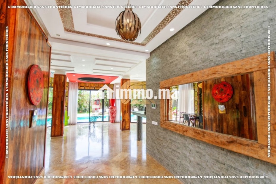 Villa de charme meublée à louer, avec piscine privée – Route de Ouarzazate Km 11 - Location Immobilier - Marrakech - photo 8