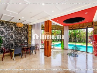 Villa de charme meublée à louer, avec piscine privée – Route de Ouarzazate Km 11 - Villa à louer - Marrakech
