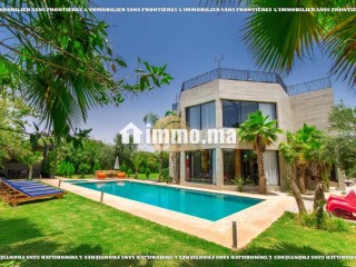 Villa de charme meublée à louer, avec piscine privée – Route de Ouarzazate Km 11 - Villa à louer - Marrakech