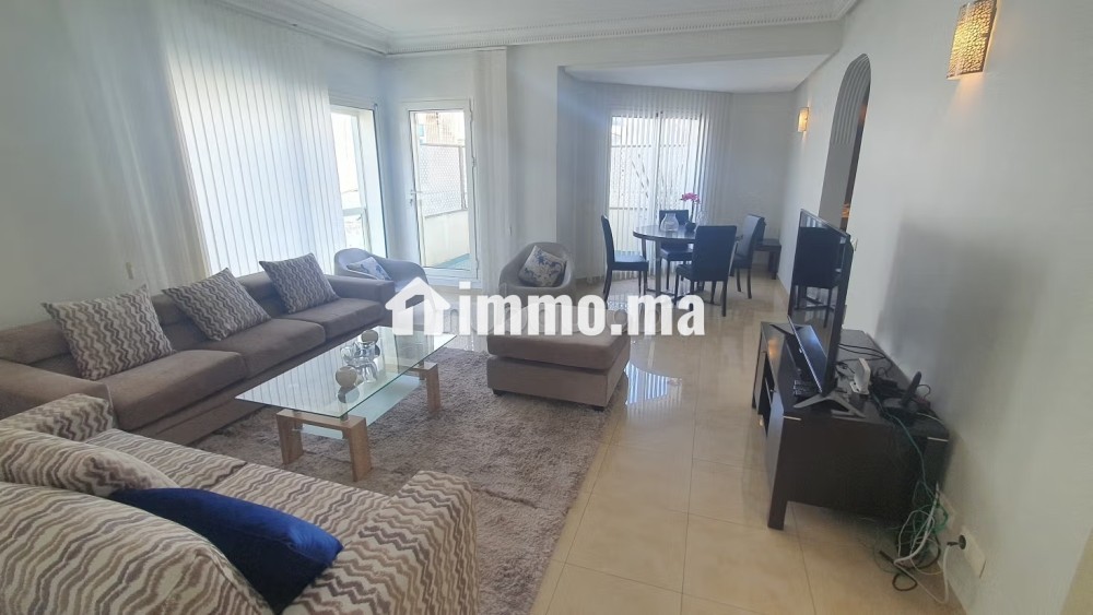 Top appartement 2CH meublé avec terrasse Gauthier - Location Immobilier - Casablanca - photo 1