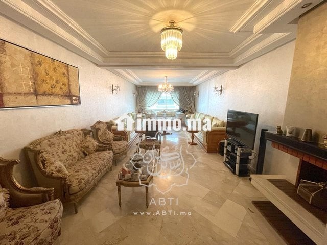 Appartement 120m² 3ch 3ème Résd Riad Abdelmoumen - Location Immobilier - Casablanca - photo 1