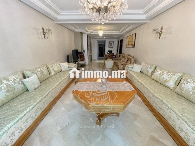 Appartement 120m² 3ch 3ème Résd Riad Abdelmoumen - Location Immobilier - Casablanca - photo 2