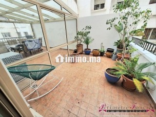 RACINE STUDIO MEUBLÉ AVEC GRANDE TERRASSE A LOUER - Appartement à louer - Casablanca