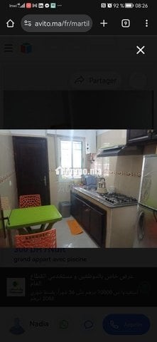 Belle appart avec piscine - Location Vacances - Martil - photo 5