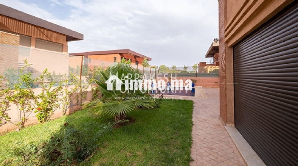 Location courte durée d'une belle villa meublée sur route d'Ourika - Vente Immobilier - Marrakech - photo 4