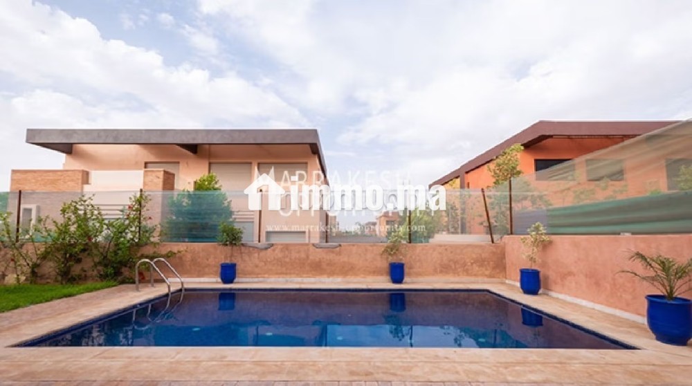 Location courte durée d'une belle villa meublée sur route d'Ourika - Vente Immobilier - Marrakech - photo 6