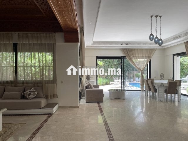 Villa avec piscine a targa coté resto Quick - Location Immobilier - Marrakech - photo 1