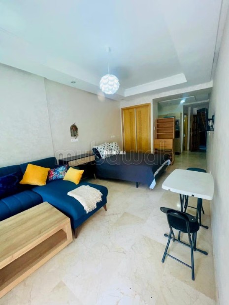 Un Studio meublé avec balcon sur Hassan - Location Immobilier - Rabat - photo 1