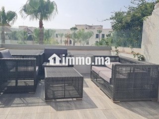 Appt meublé résidence fermée Ain Diab - Appartement à louer - Casablanca